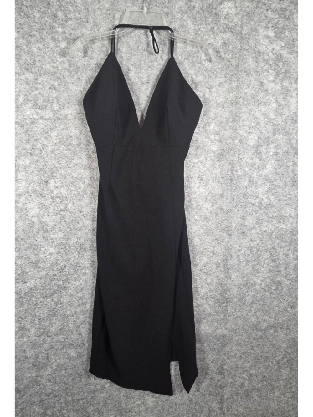 Hello Molly Women's Sleeveless Midi Dress Black Size S